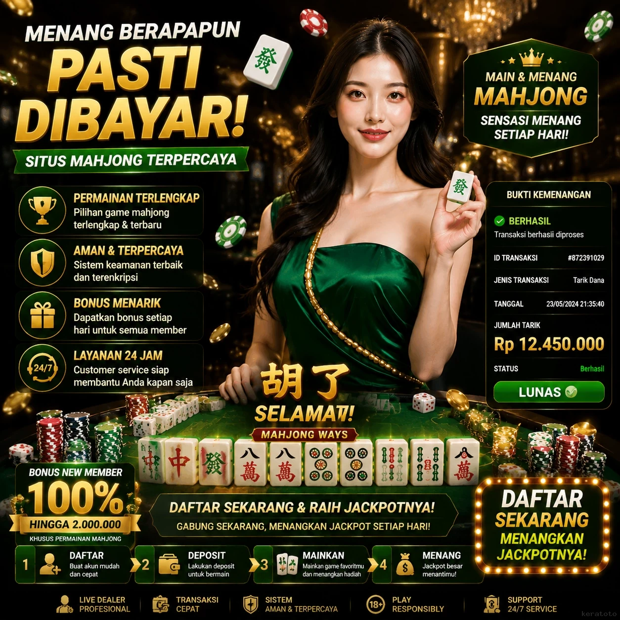 Aplikasi keratoto Android